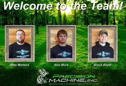 Precision’s Newest Team Members